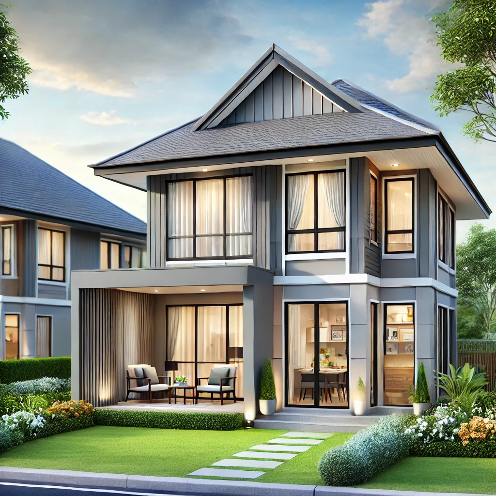 บ้านเดี่ยวโครงการใหม่ ออกแบบสวยงามพร้อมฟังก์ชันครบครัน